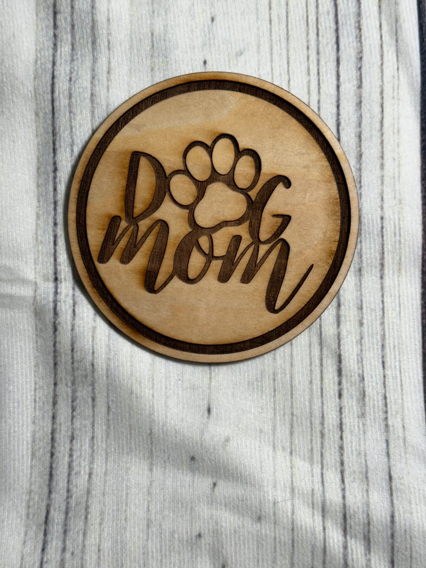 Dog Mom Drink Coaster