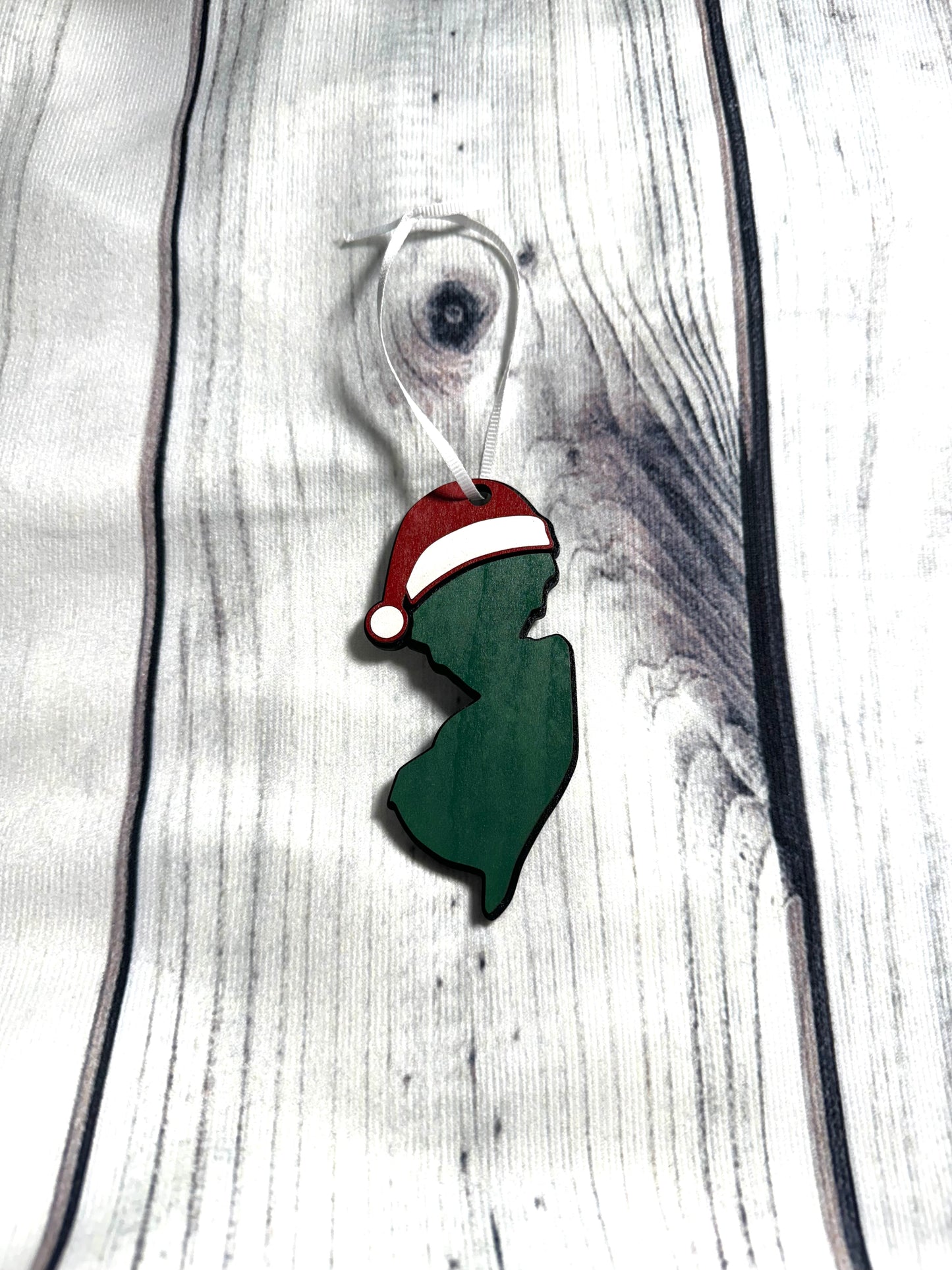 New Jersey Christmas Ornament
