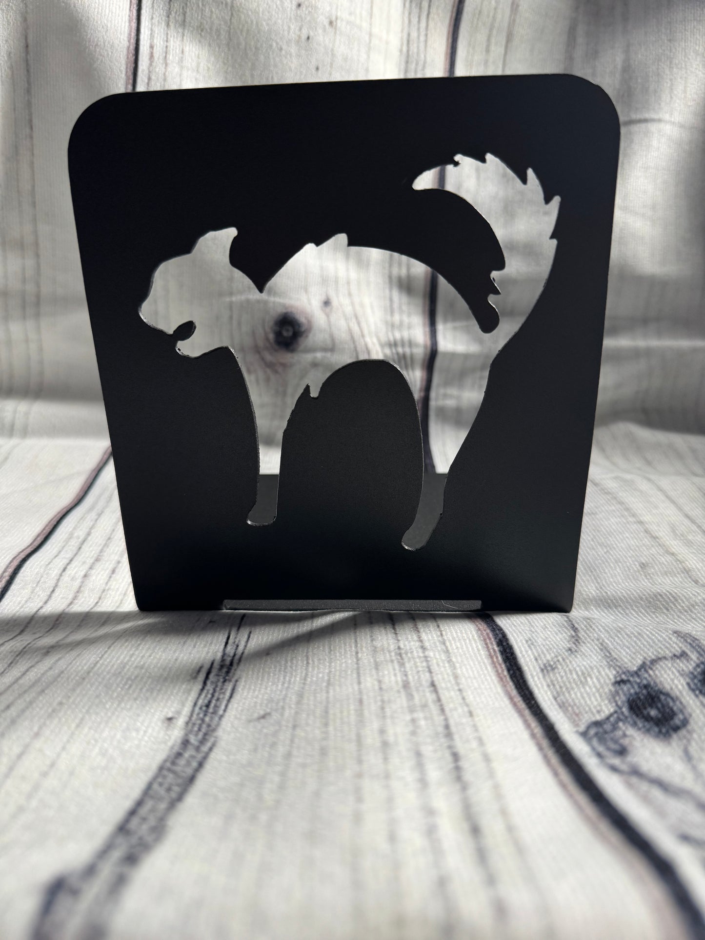 Spooky Cat Candle Holder