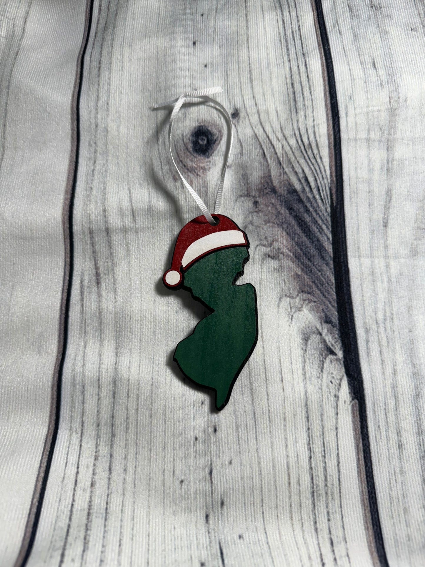 New Jersey Christmas Ornament