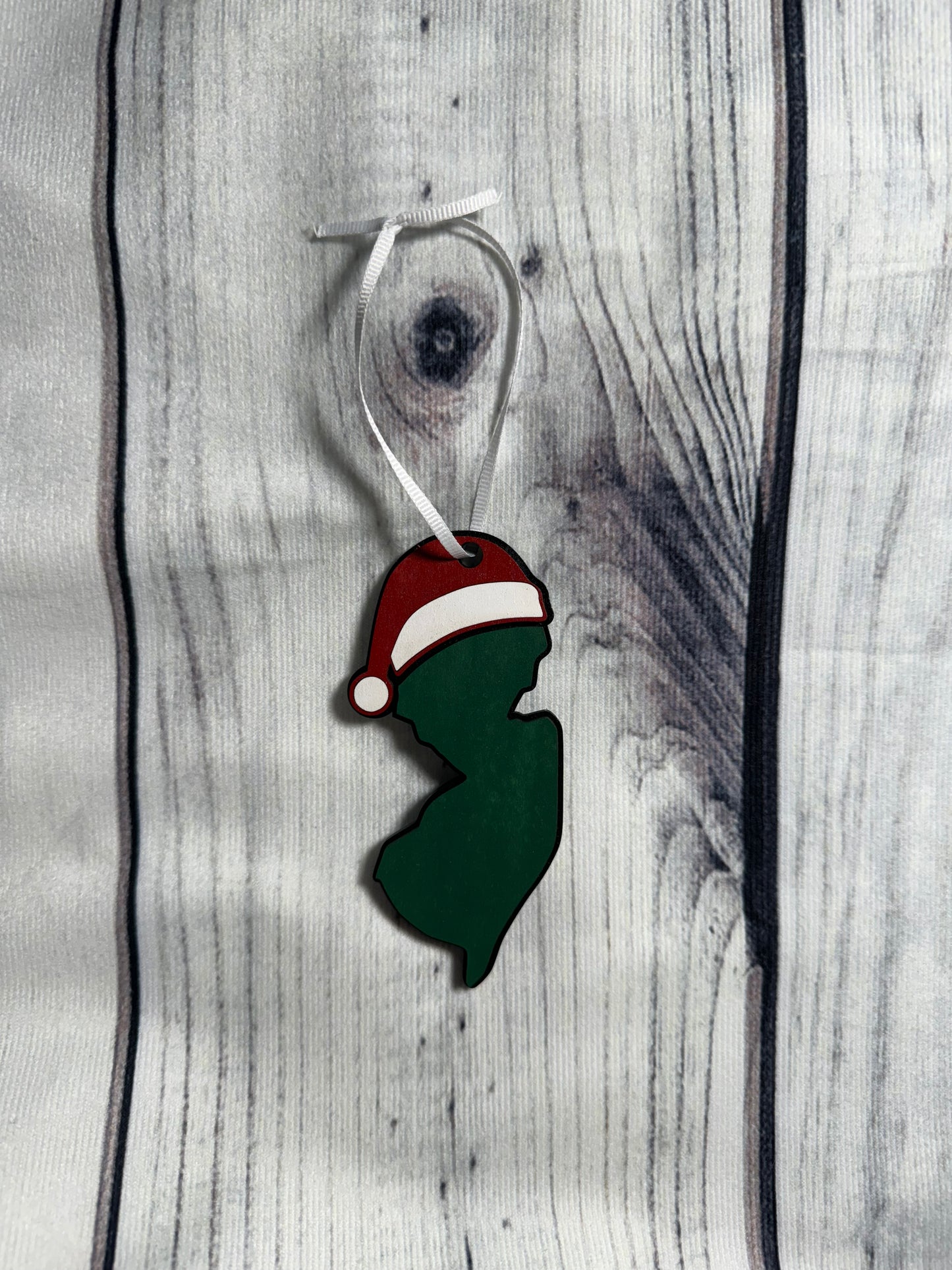 New Jersey Christmas Ornament
