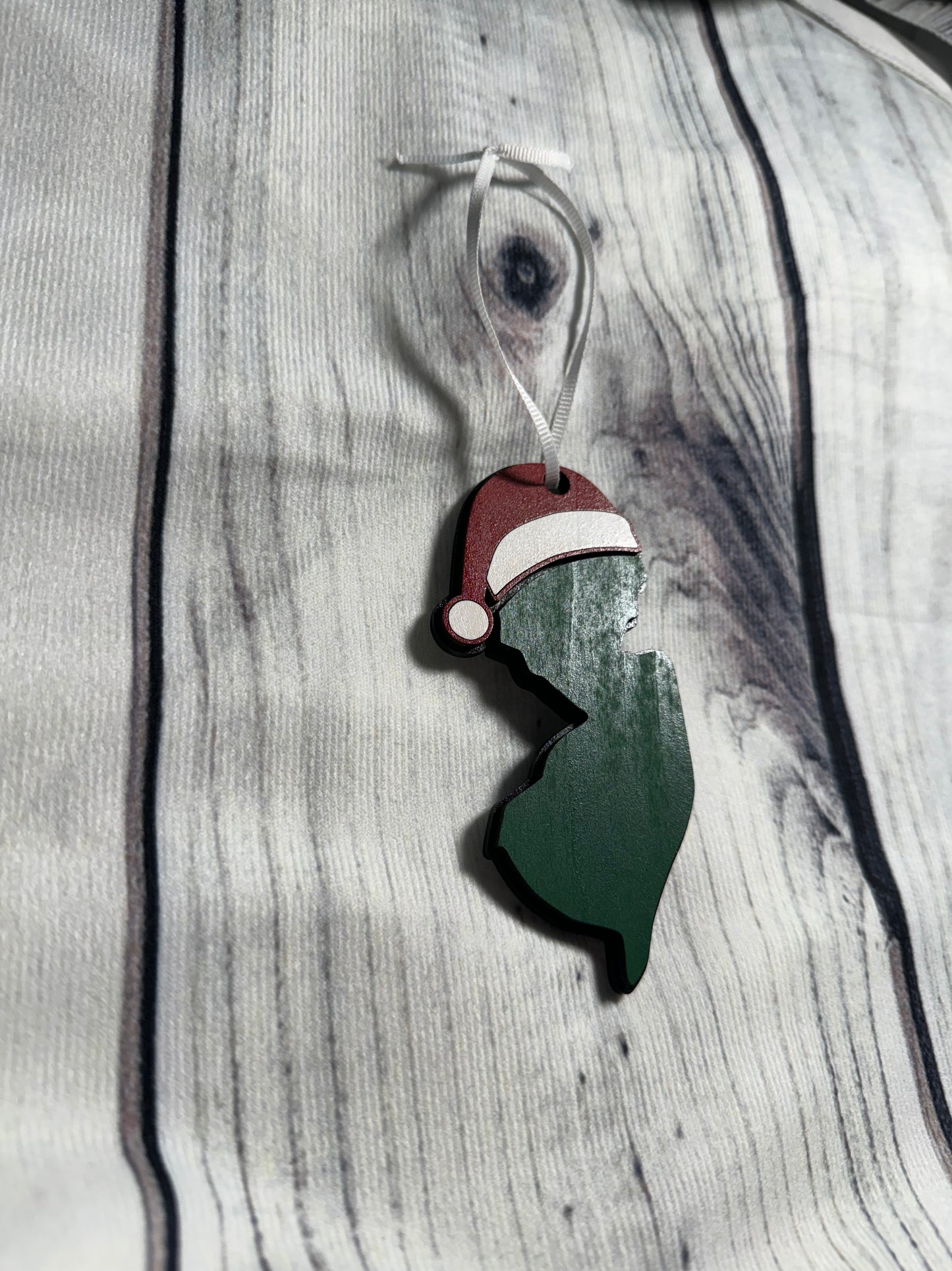New Jersey Christmas Ornament