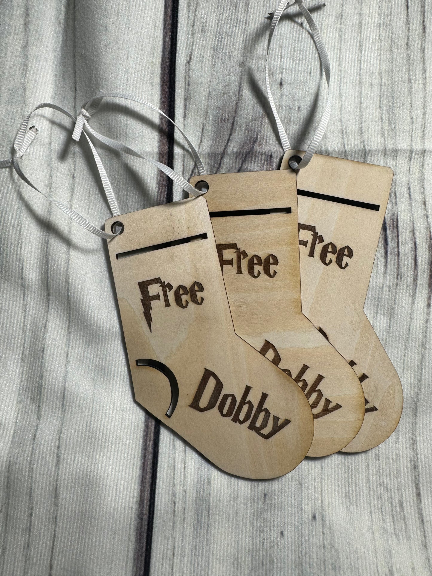 Harry Potter Inspired - Free Dobby Sock Ornament