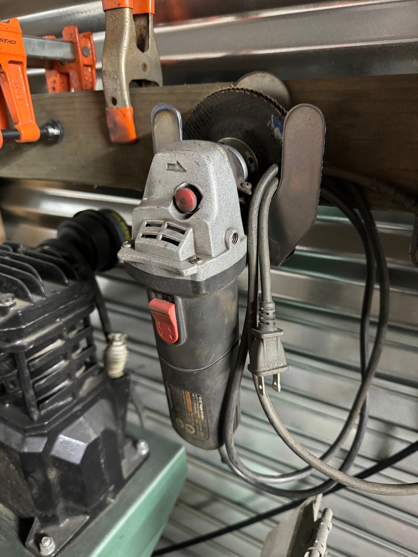 Angle Grinder Wall Mount