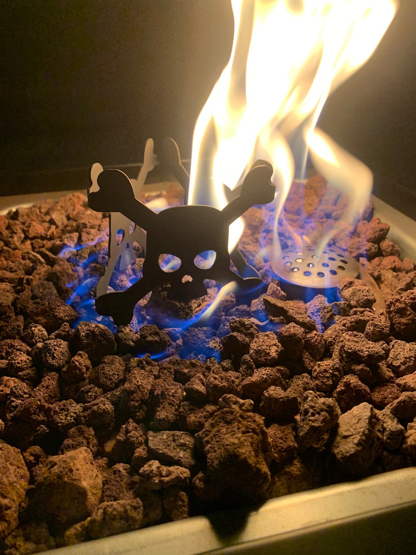 Fire Pit Skulls
