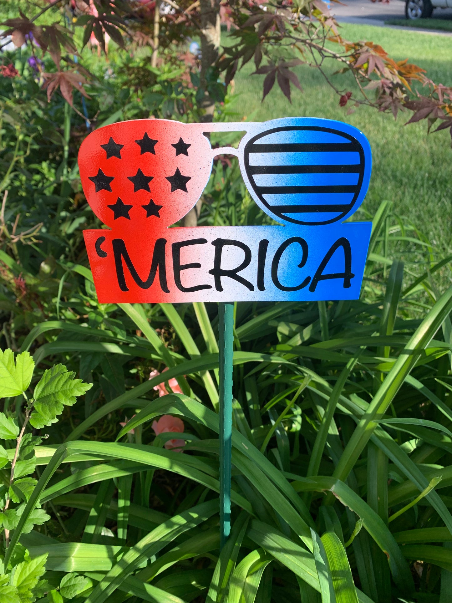 ‘Merica Garden Stake