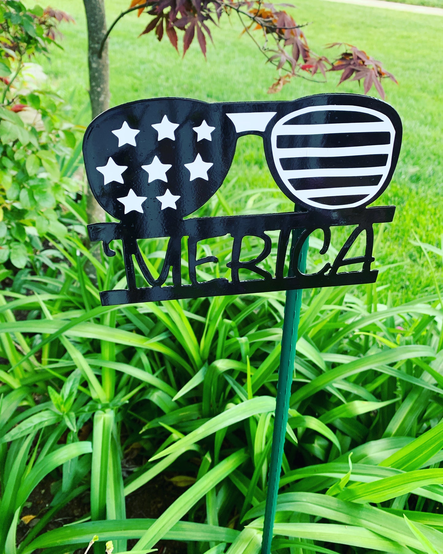 ‘Merica Garden Stake