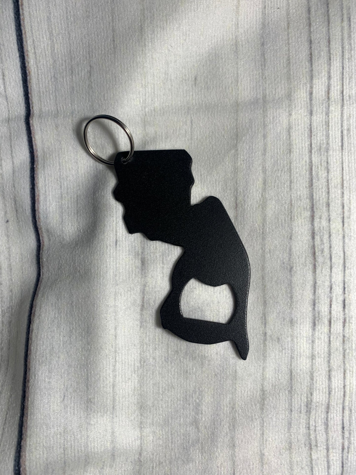 New Jersey Shaped Bottle Opener