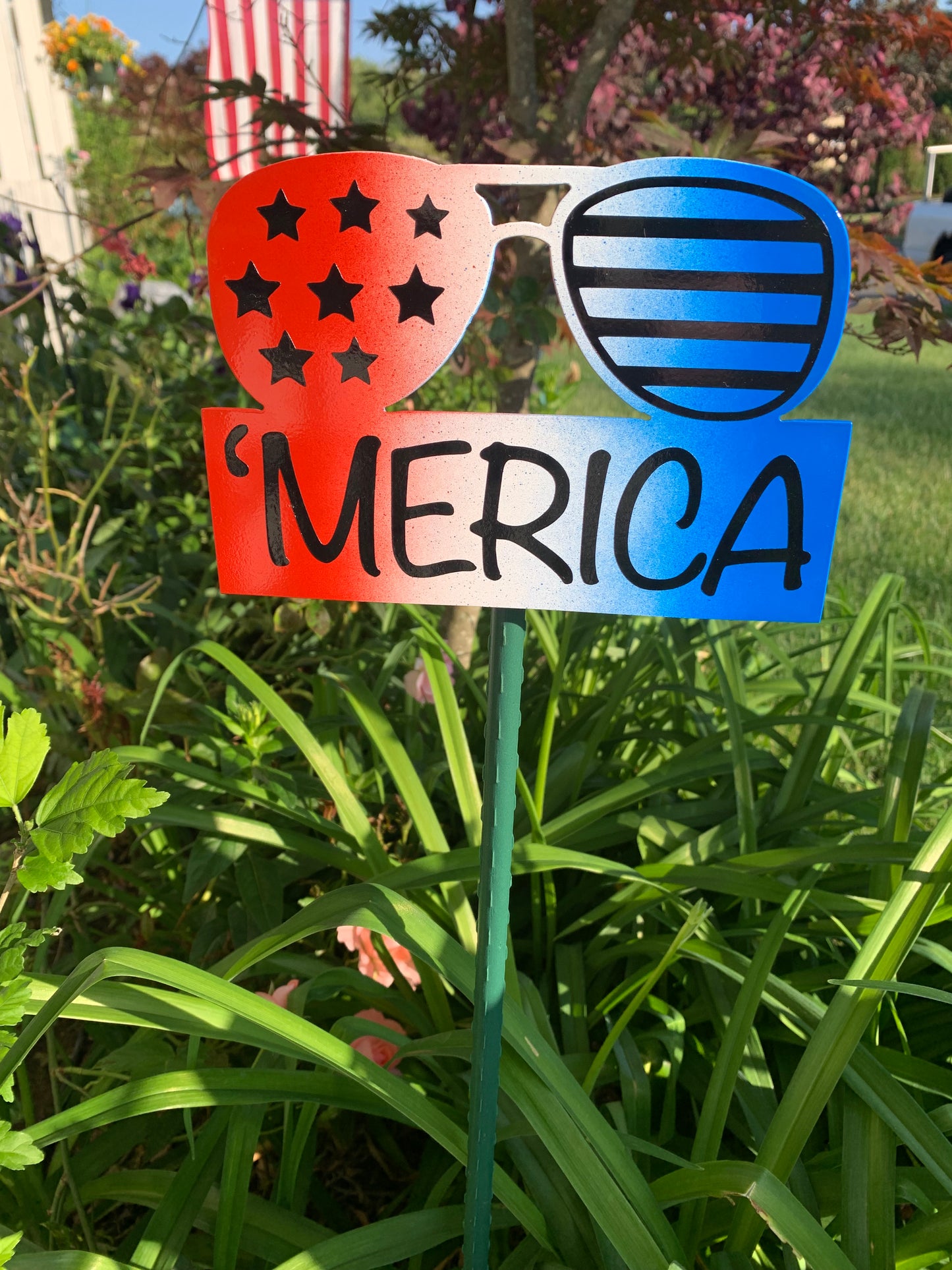 ‘Merica Garden Stake