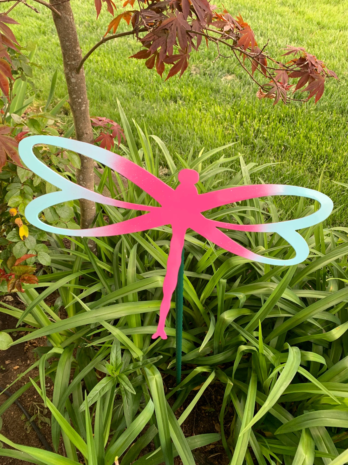Dragonfly Garden Stake