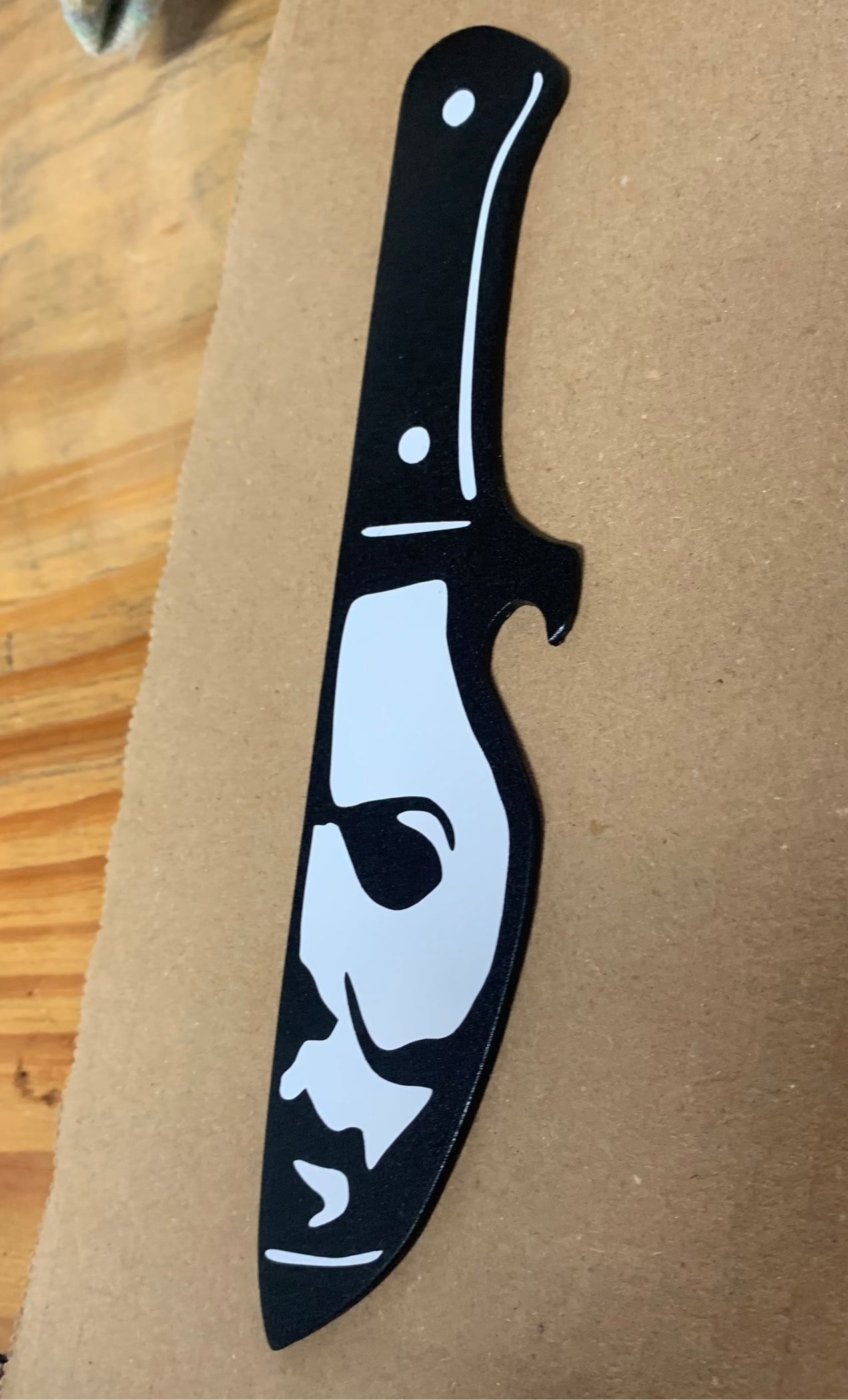 Michael Myers Knife Shaped Bottle Opener