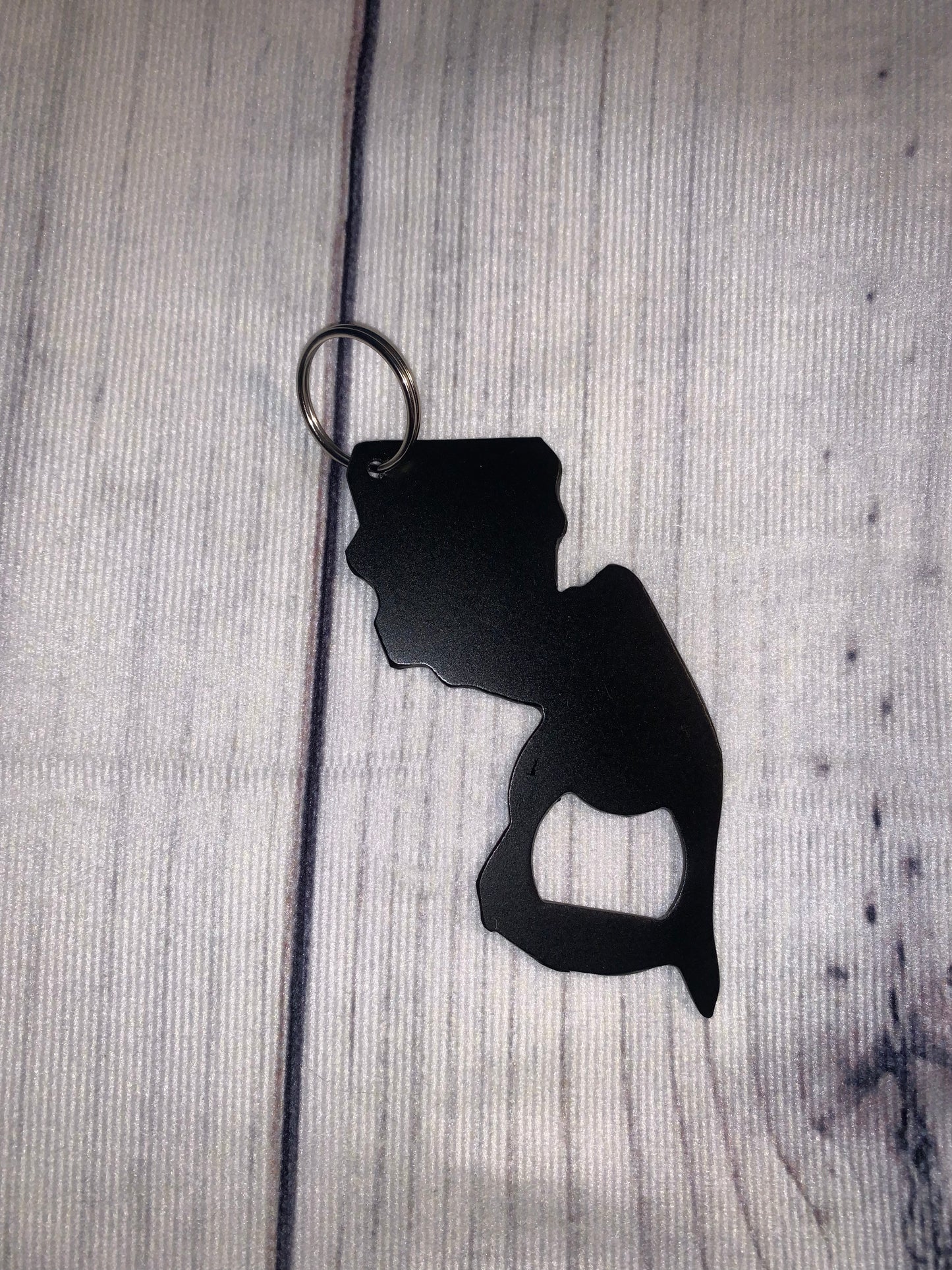New Jersey Shaped Bottle Opener