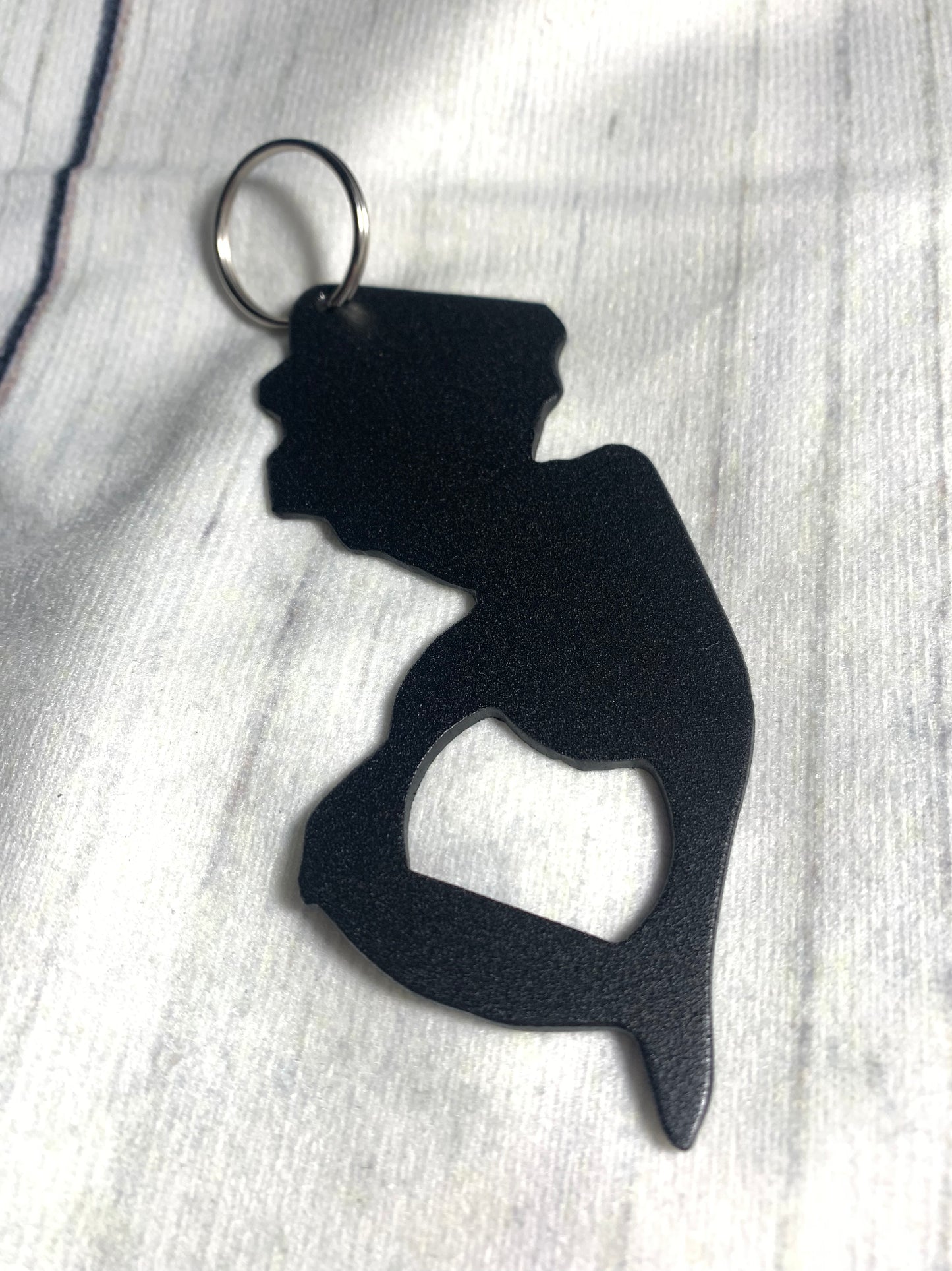 New Jersey Shaped Bottle Opener