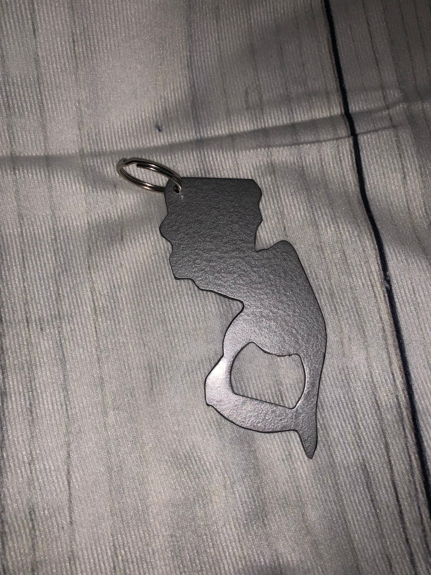 New Jersey Shaped Bottle Opener