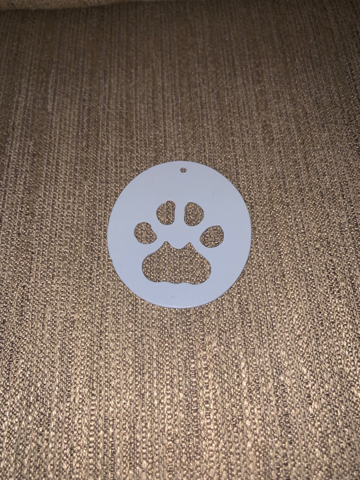Dog Print Bottle Opener Keychain