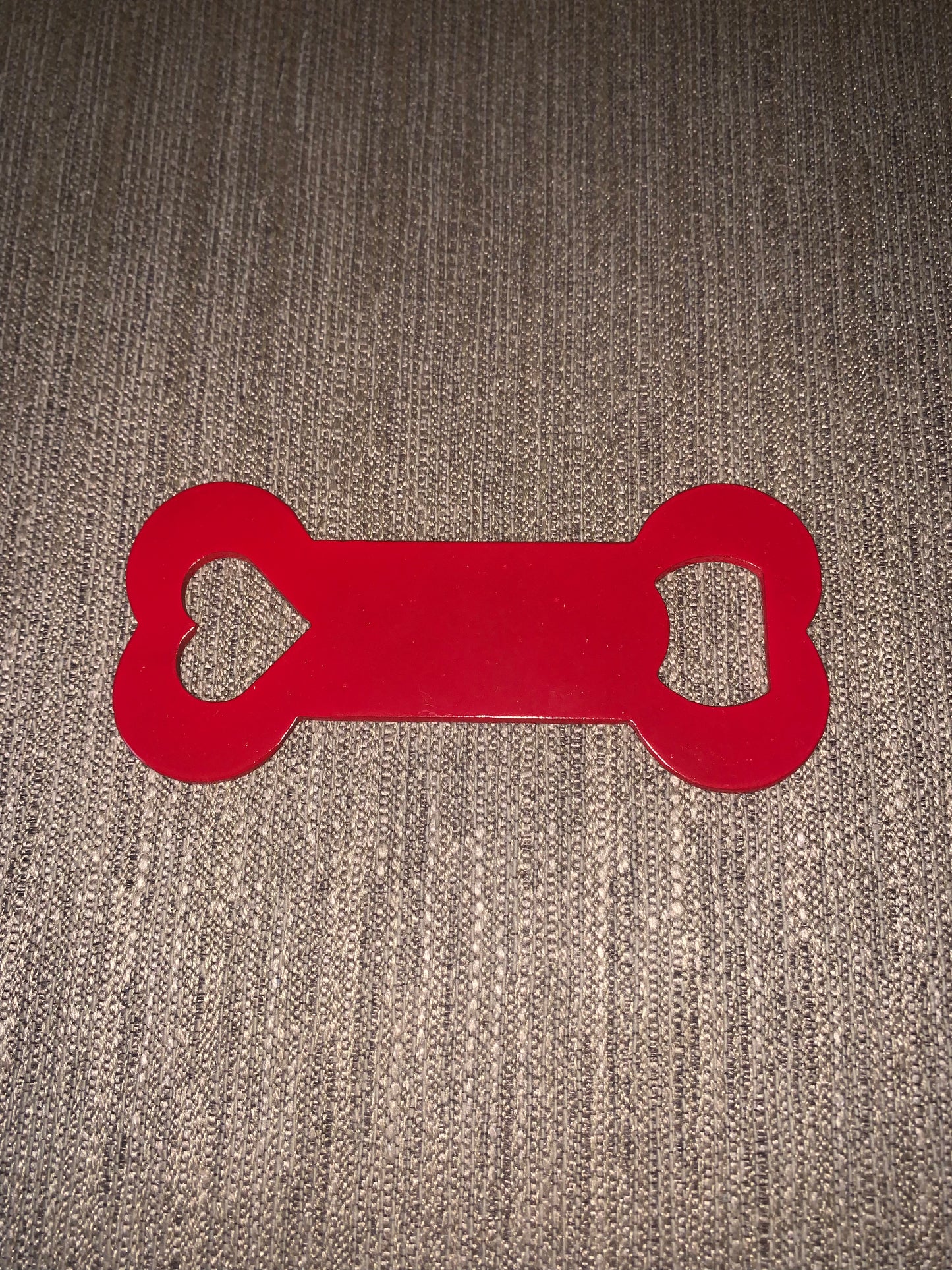 Dog Bone Bottle Opener With Heart