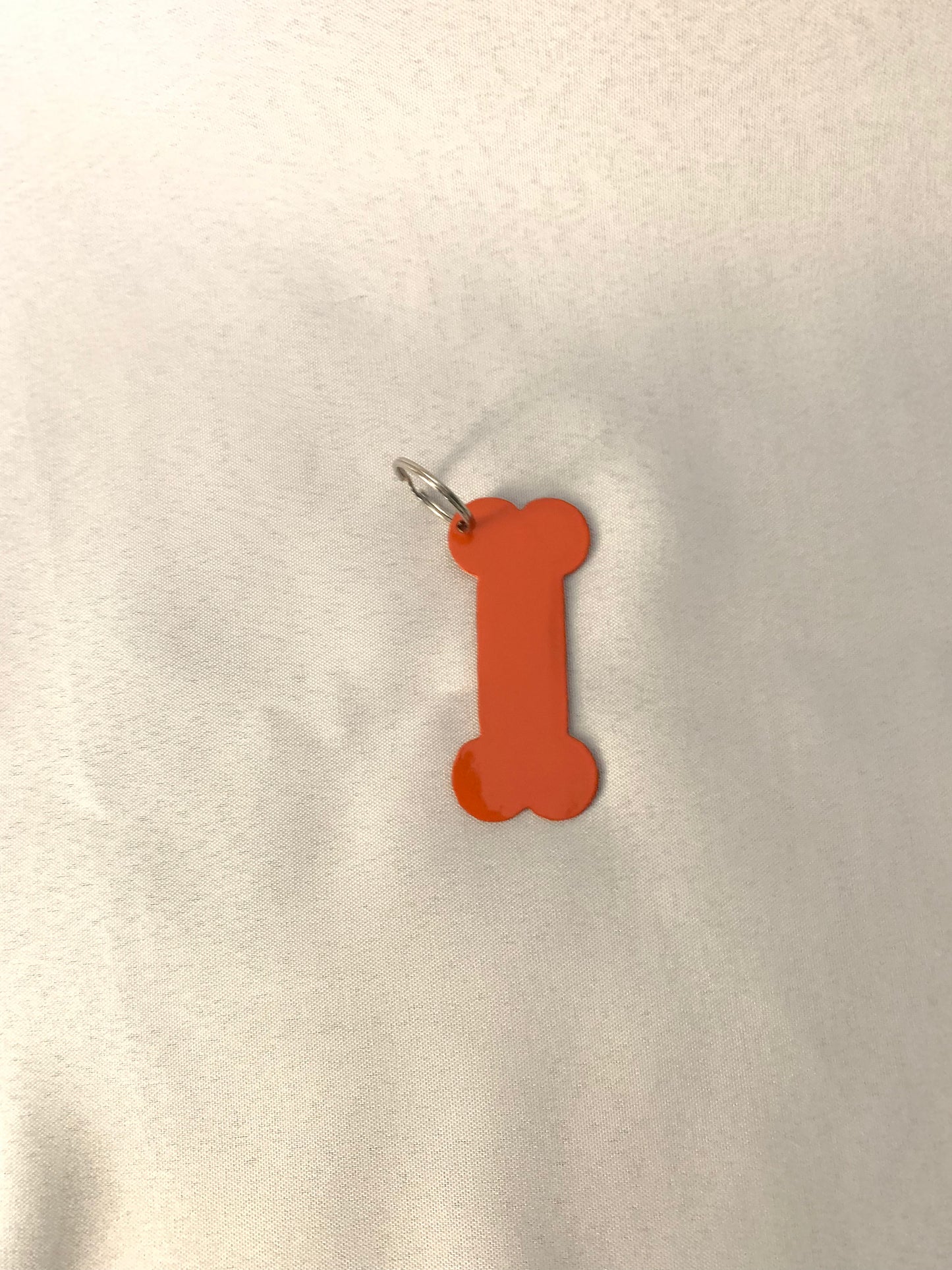Dog bone keychain