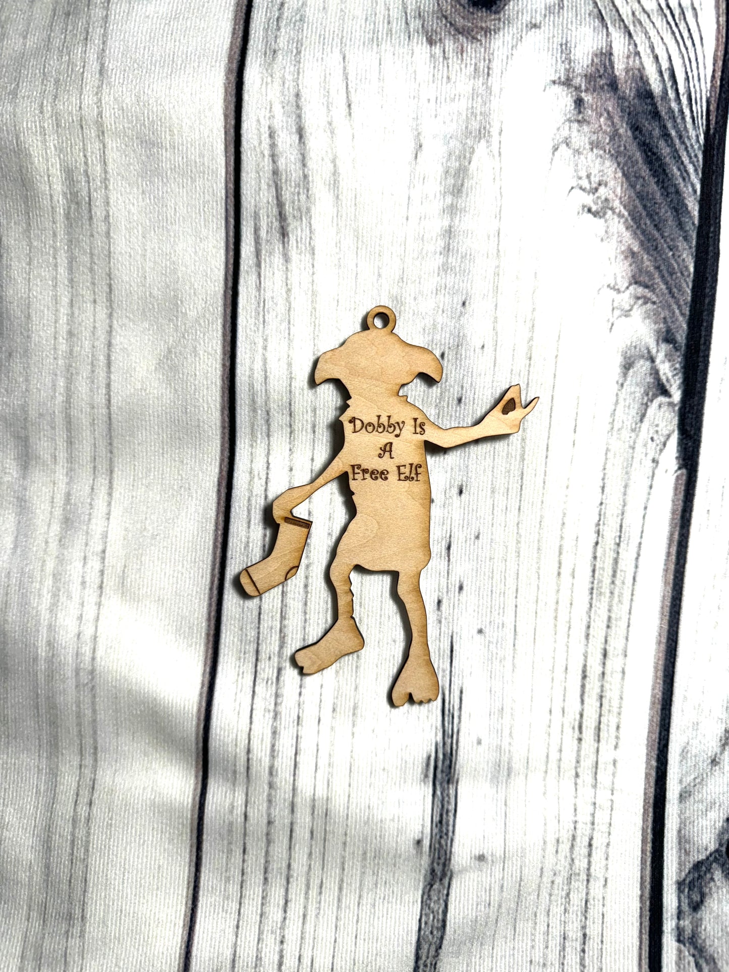 Dobby Is A Free Elf Ornament - Harry Potter Inspired