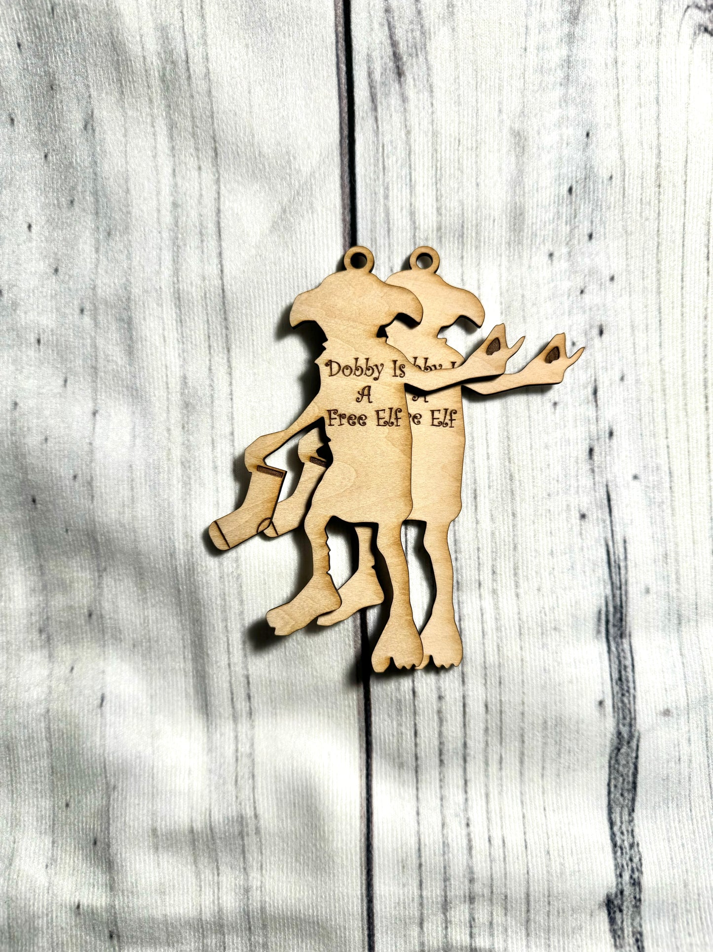 Dobby Is A Free Elf Ornament - Harry Potter Inspired