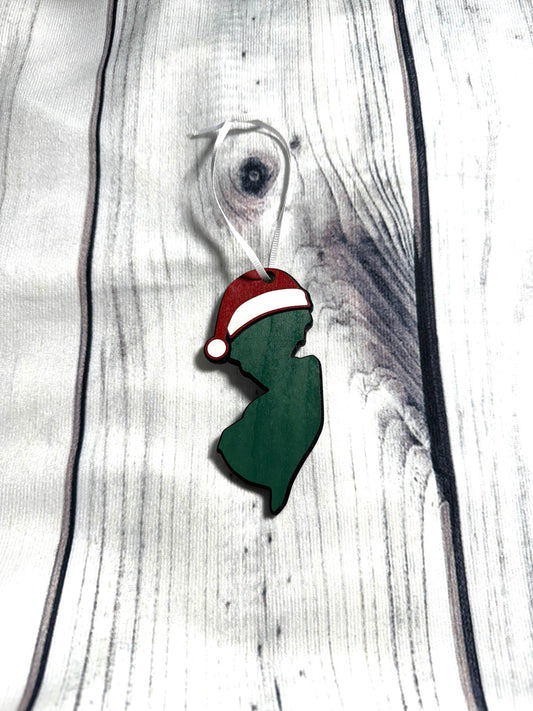 New Jersey Christmas Ornament
