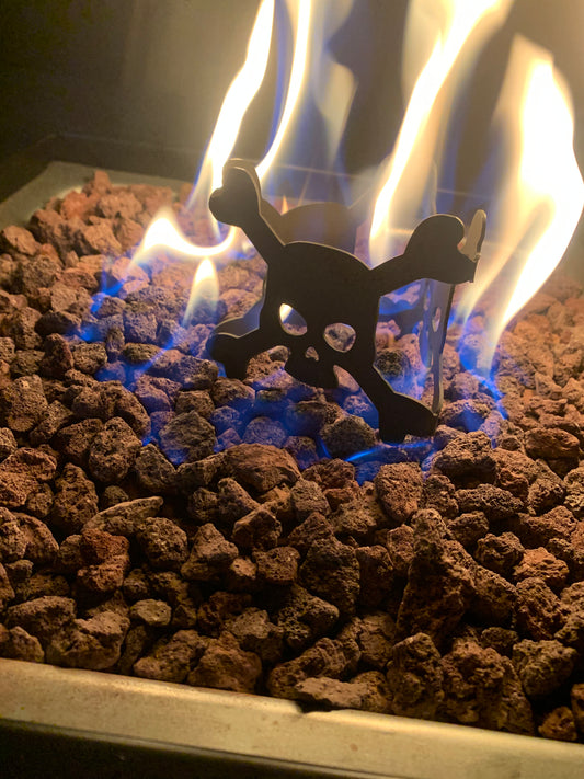 Fire Pit Skulls