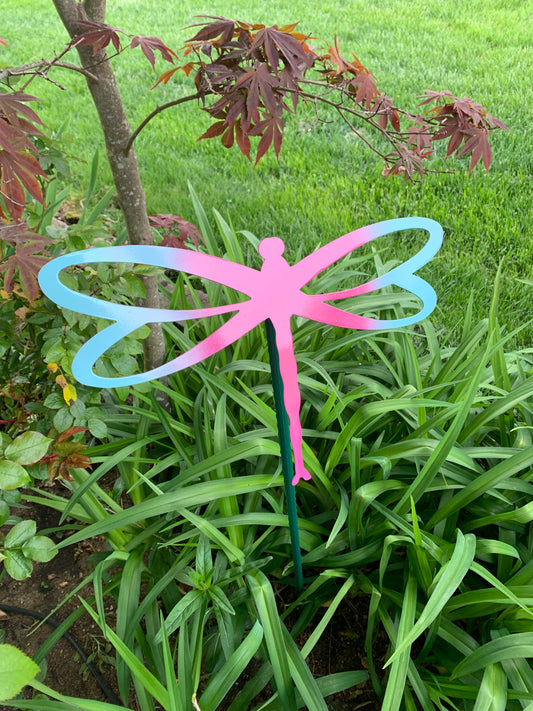 Dragonfly Garden Stake